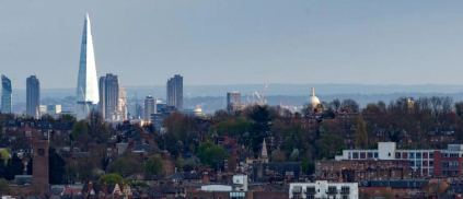 Photo of the London skyline